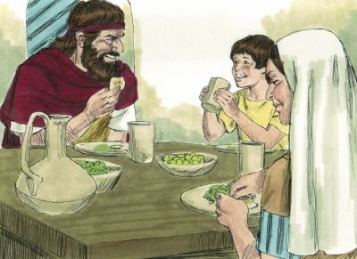 Illustration for 1 Kings 17:14