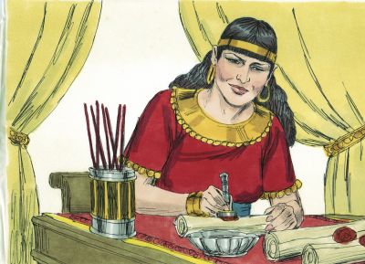 Illustration for 1 Kings 21:8