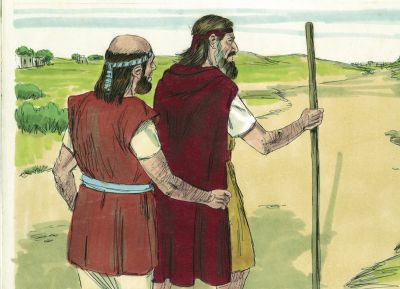 Illustration for 2 Kings 2:4