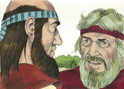 Illustration for 2 Kings 2:9