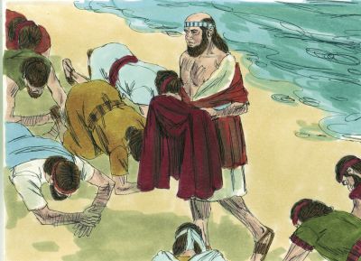 Illustration for 2 Kings 2:15
