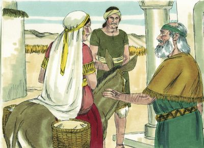 Illustration for 2 Kings 4:22
