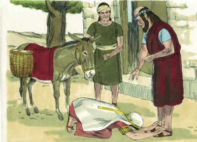 Illustration for 2 Kings 4:27