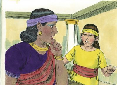Illustration for 2 Kings 5:2