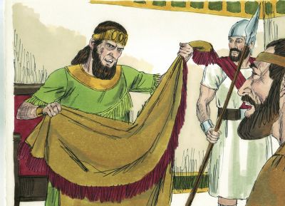 Illustration for 2 Kings 5:7