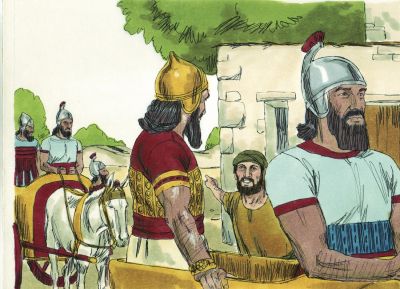 Illustration for 2 Kings 5:9