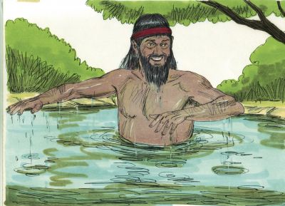 Illustration for 2 Kings 5:14