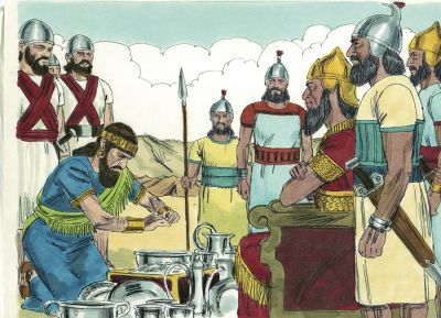 Illustration for 2 Kings 15:19