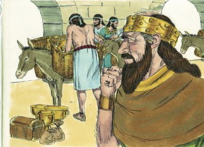 Illustration for 2 Kings 17:3