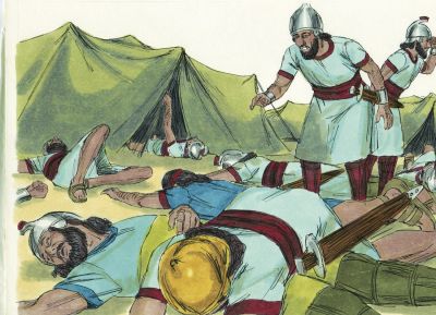 Illustration for 2 Kings 19:35