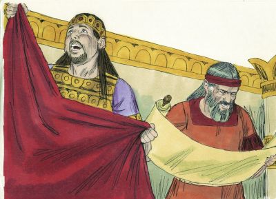 Illustration for 2 Kings 2:11