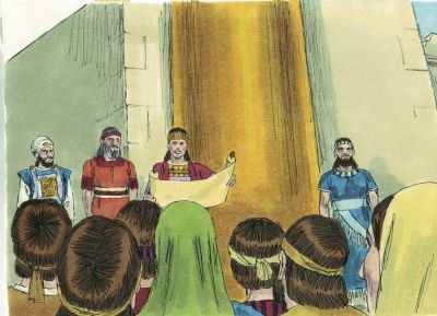 Illustration for 2 Kings 23:1