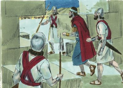 Illustration for 2 Kings 25:4