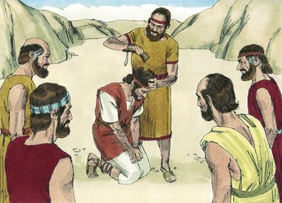 Illustration for 1 Chronicles 11:3