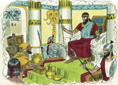 Illustration for 2 Chronicles 1:14