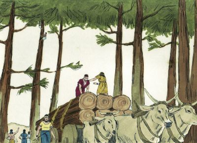 Illustration for 2 Chronicles 2:1
