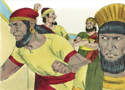 Illustration for 2 Chronicles 10:16