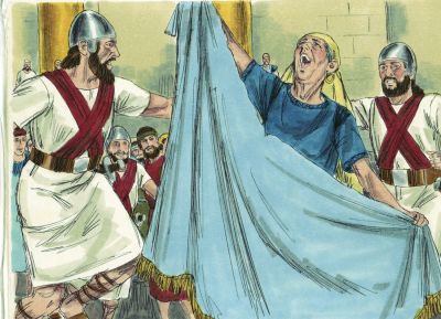 Illustration for 2 Chronicles 23:12