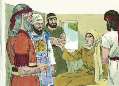 Illustration for 2 Chronicles 34:22