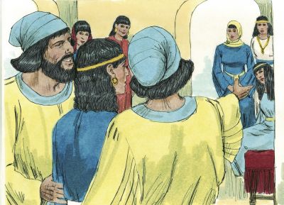 Illustration for Esther 2:3