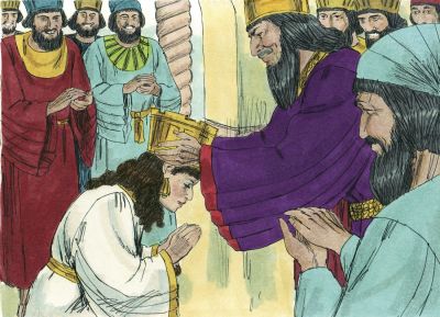 Illustration for Esther 2:17