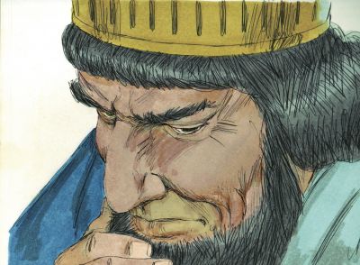 Illustration for Esther 3:5