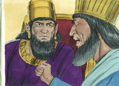 Illustration for Esther 3:9