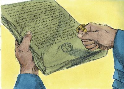 Illustration for Esther 3:12