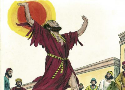 Illustration for Esther 4:1