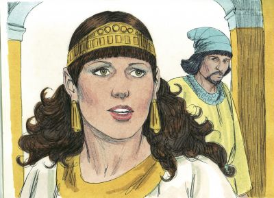 Illustration for Esther 4:15