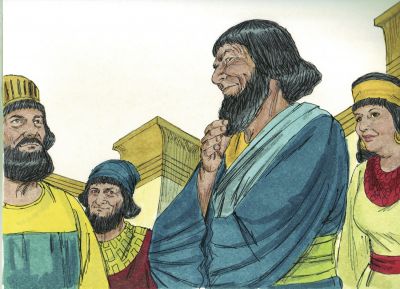Illustration for Esther 5:14