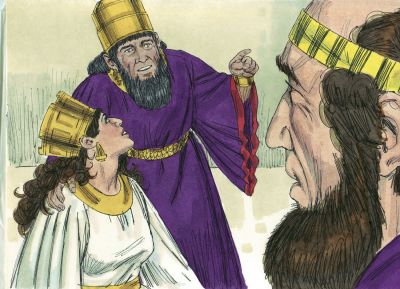 Illustration for Esther 8:7