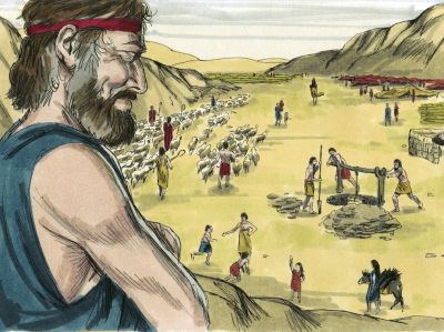 Illustration for Job 1:3