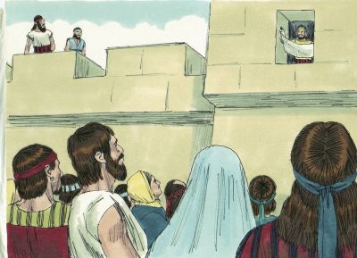 Illustration for Jeremiah 36:10