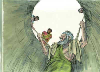 Illustration for Jeremiah 38:13