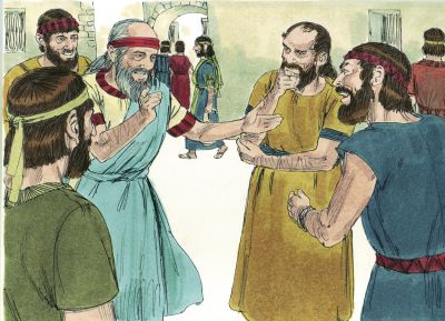Illustration for Ezekiel 11:1
