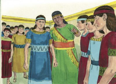 Illustration for Daniel 1:3