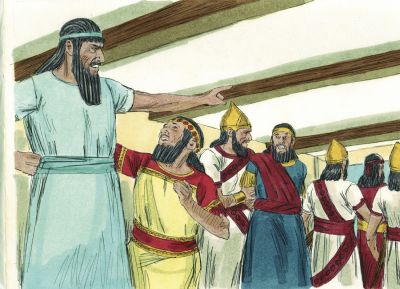 Illustration for Daniel 2:12