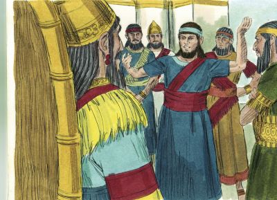 Illustration for Daniel 2:25