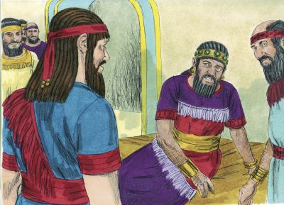 Illustration for Daniel 5:14