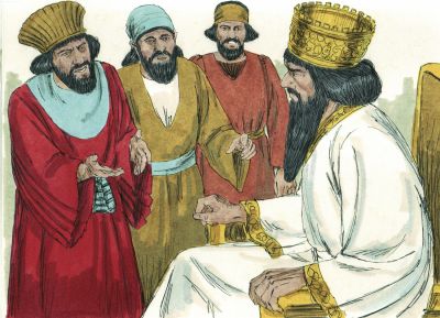 Illustration for Daniel 6:11