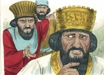 Illustration for Daniel 6:16
