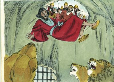 Illustration for Daniel 6:16
