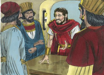 Illustration for Matthew 2:8