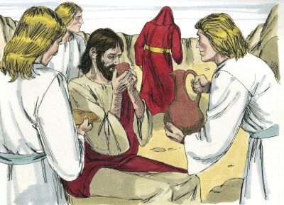 Illustration for Matthew 4:11