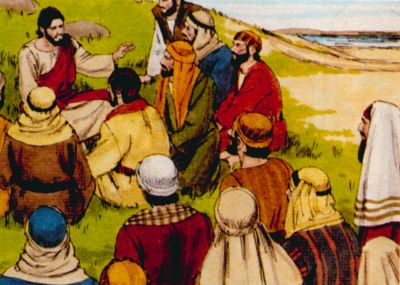 Illustration for Matthew 5:1