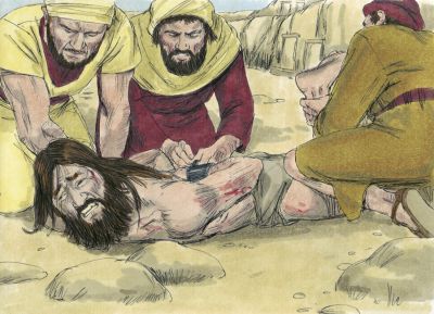 Illustration for Matthew 8:28