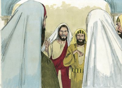 Illustration for Matthew 12:9