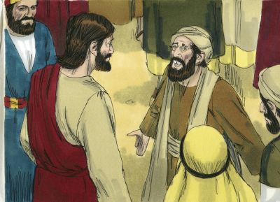 Illustration for Matthew 17:14
