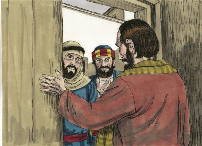 Illustration for Matthew 26:18